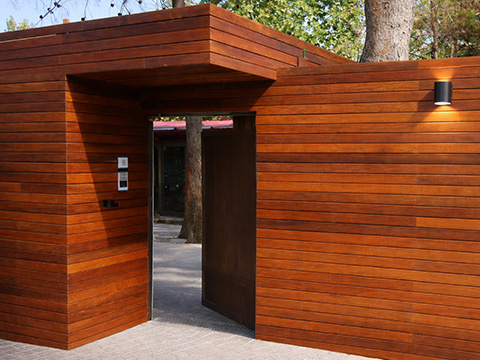 Tarimas de exterior macizas