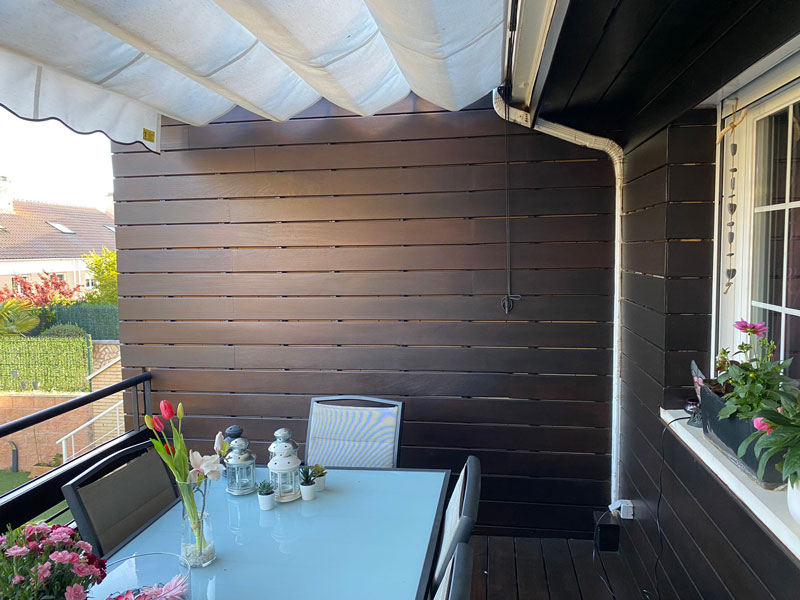 Revestimiento fachada exterior