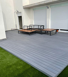 Descubre nuestra amplia gama de tarimas sintéticas para exteriores